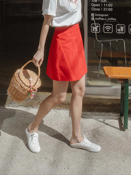 [���Ϲ߼�!60%����!]��� ���̵��ư A�� ��ĿƮ[size:S,M]